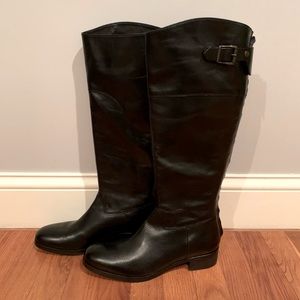 Vero Cuoio Tall Boot-Black-37 1/2